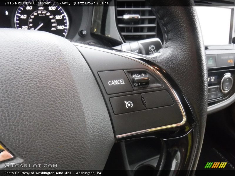  2016 Outlander SEL S-AWC Steering Wheel