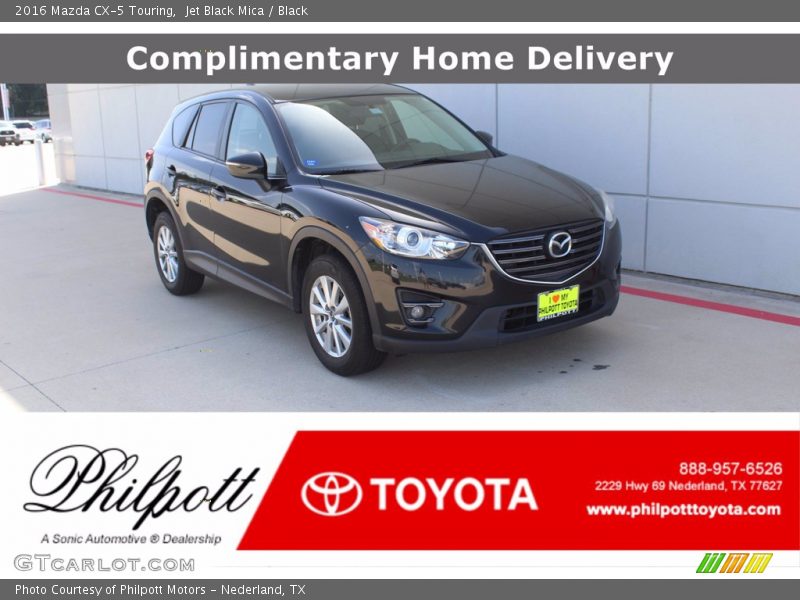 Jet Black Mica / Black 2016 Mazda CX-5 Touring