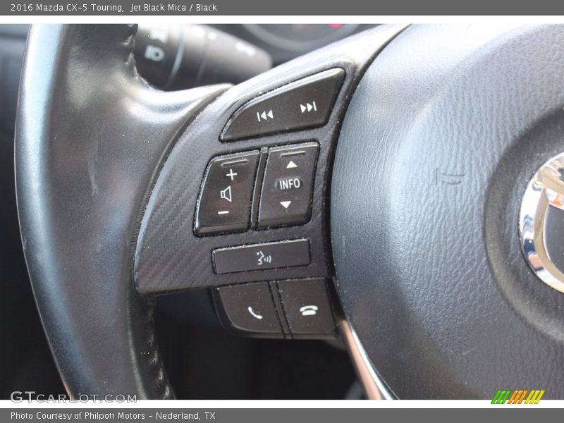 Jet Black Mica / Black 2016 Mazda CX-5 Touring