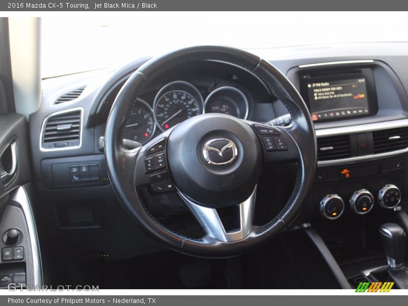 Jet Black Mica / Black 2016 Mazda CX-5 Touring
