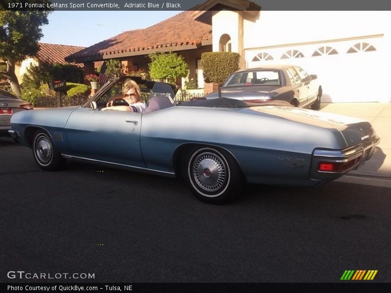  1971 LeMans Sport Convertible Adriatic Blue