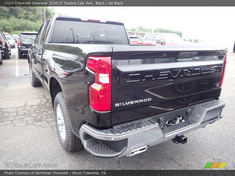 Black / Jet Black 2020 Chevrolet Silverado 1500 LT Double Cab 4x4