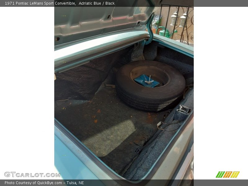  1971 LeMans Sport Convertible Trunk