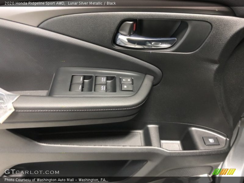 Lunar Silver Metallic / Black 2020 Honda Ridgeline Sport AWD