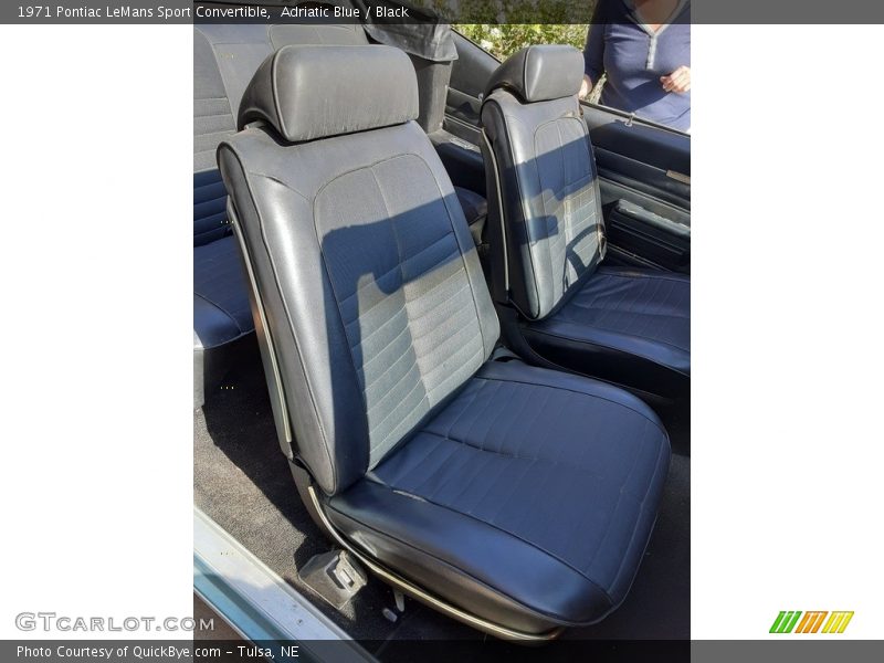  1971 LeMans Sport Convertible Black Interior