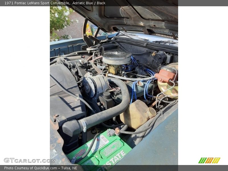  1971 LeMans Sport Convertible Engine - 350cid OHV 16-Valve V8