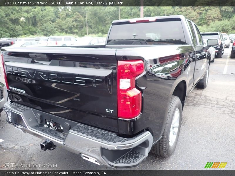 Black / Jet Black 2020 Chevrolet Silverado 1500 LT Double Cab 4x4