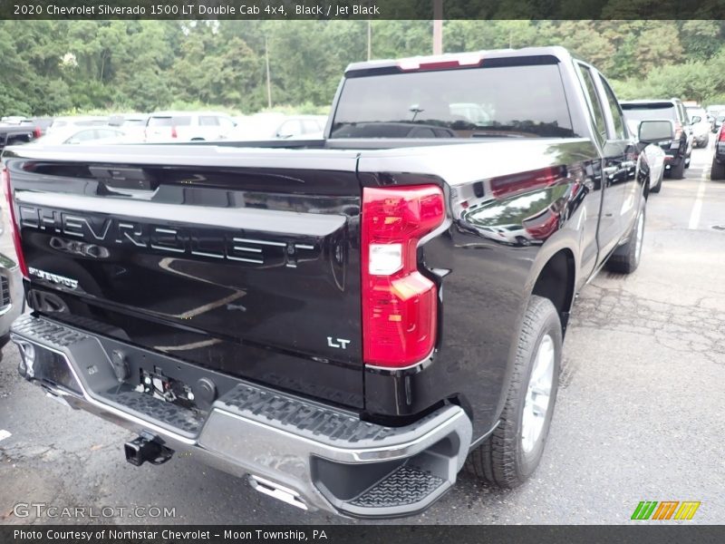 Black / Jet Black 2020 Chevrolet Silverado 1500 LT Double Cab 4x4