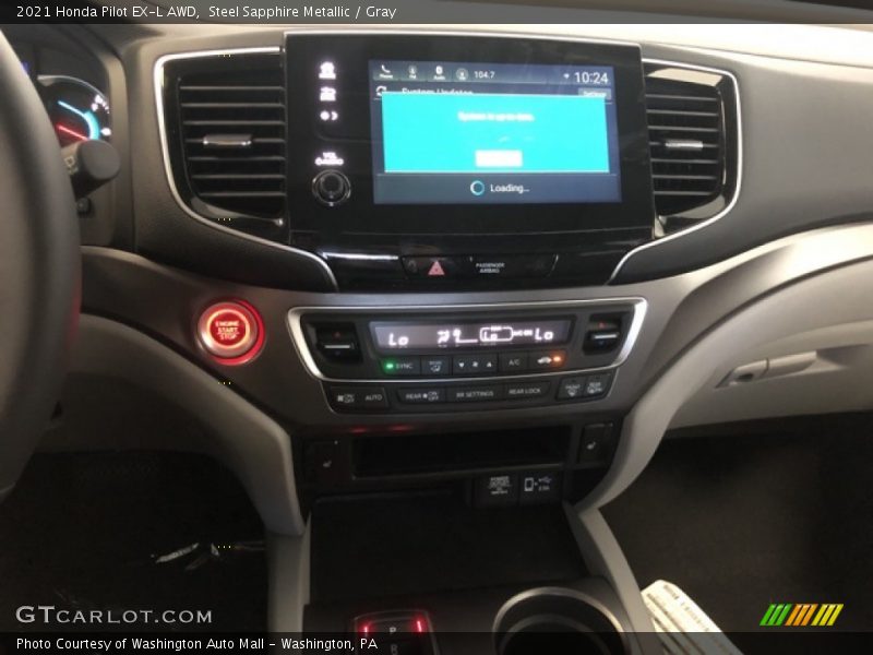 Steel Sapphire Metallic / Gray 2021 Honda Pilot EX-L AWD