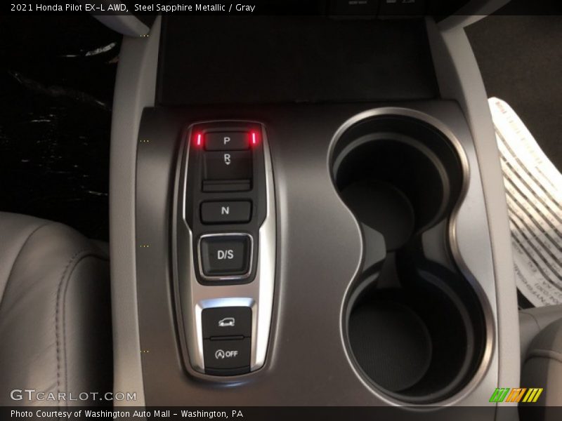Steel Sapphire Metallic / Gray 2021 Honda Pilot EX-L AWD
