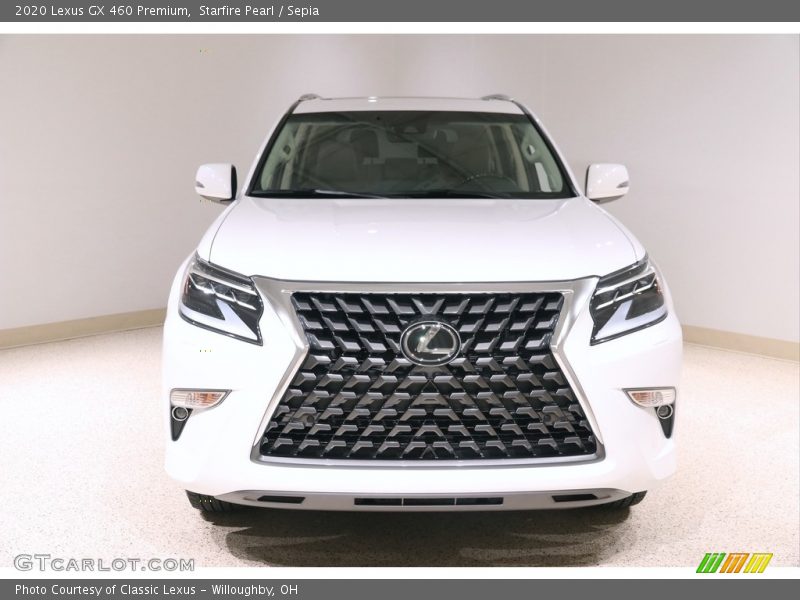 Starfire Pearl / Sepia 2020 Lexus GX 460 Premium