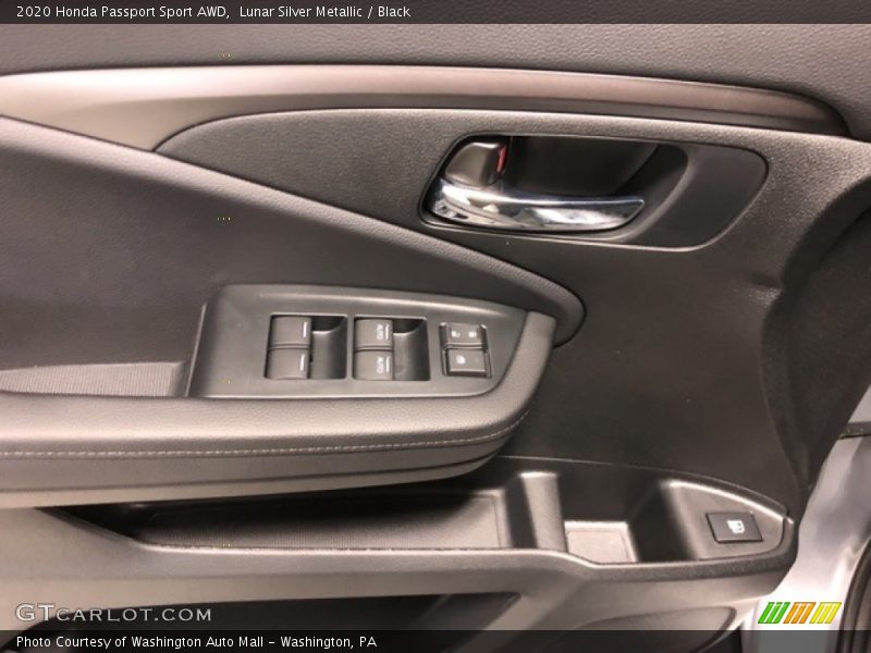 Lunar Silver Metallic / Black 2020 Honda Passport Sport AWD
