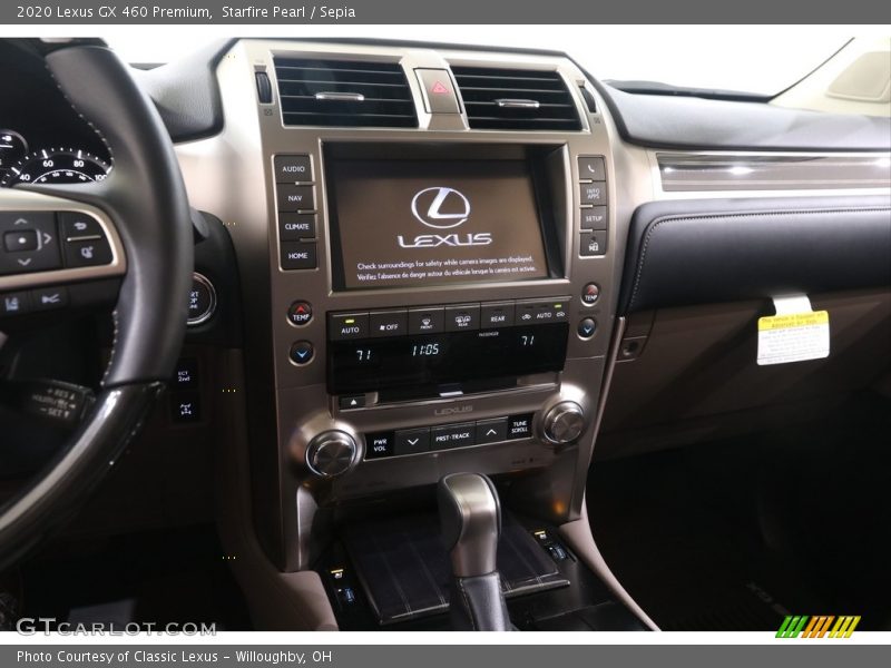 Starfire Pearl / Sepia 2020 Lexus GX 460 Premium