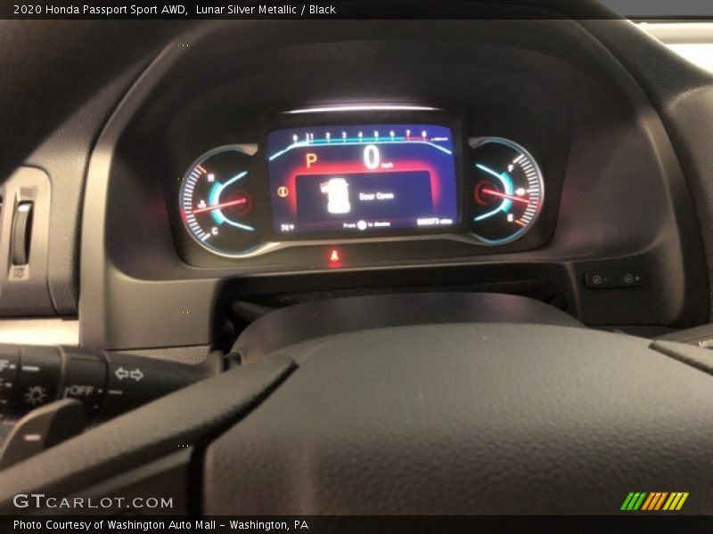 Lunar Silver Metallic / Black 2020 Honda Passport Sport AWD