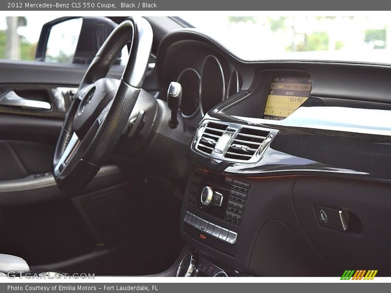 Black / Black 2012 Mercedes-Benz CLS 550 Coupe