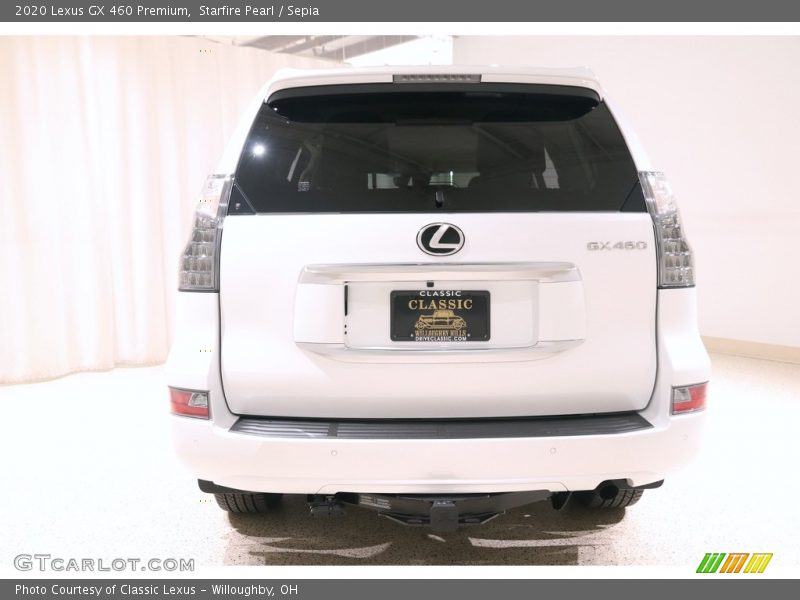 Starfire Pearl / Sepia 2020 Lexus GX 460 Premium