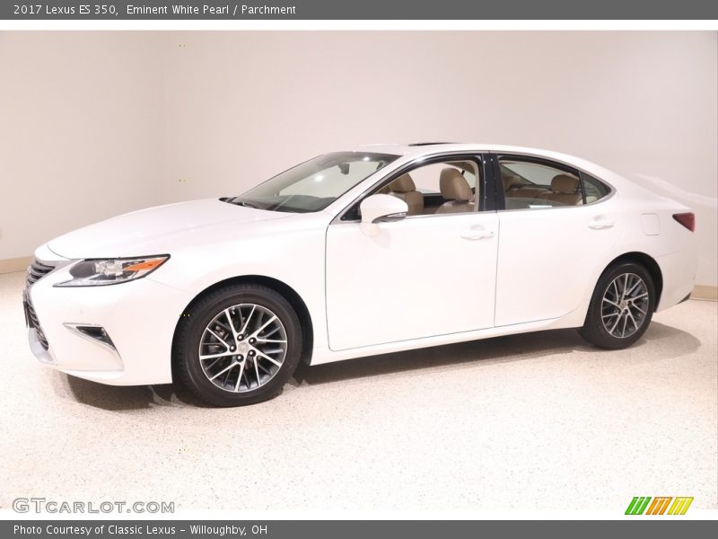 Eminent White Pearl / Parchment 2017 Lexus ES 350