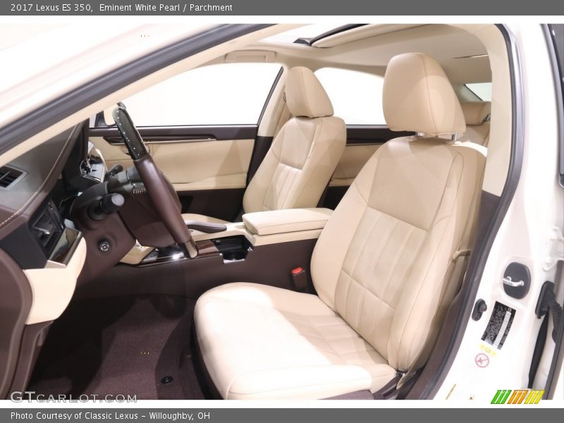 Eminent White Pearl / Parchment 2017 Lexus ES 350