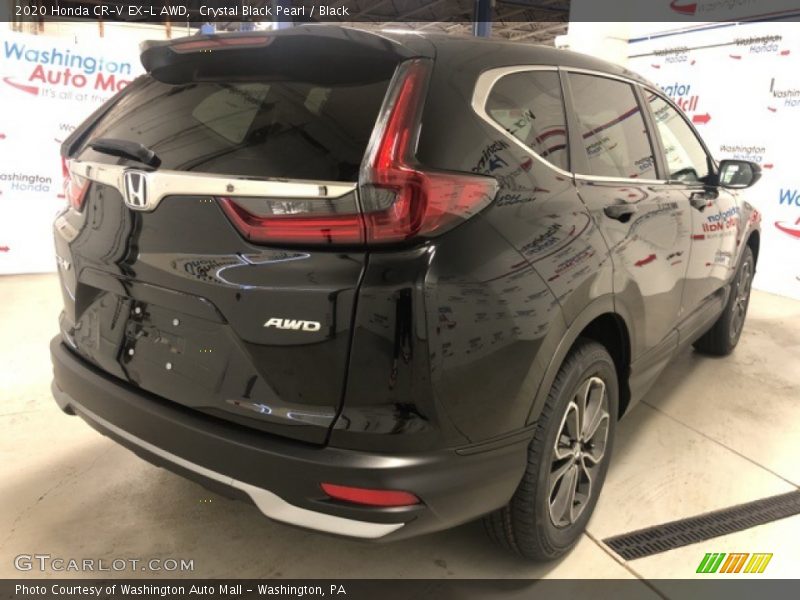 Crystal Black Pearl / Black 2020 Honda CR-V EX-L AWD