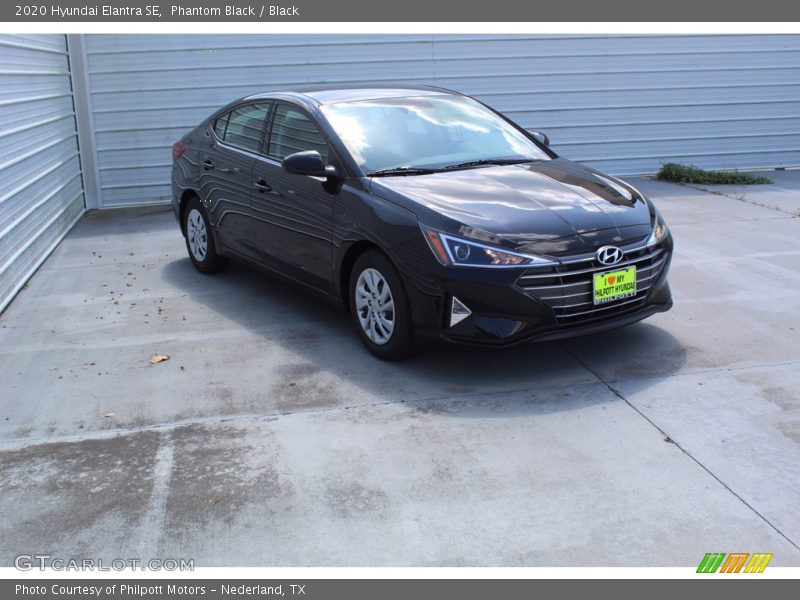 Phantom Black / Black 2020 Hyundai Elantra SE