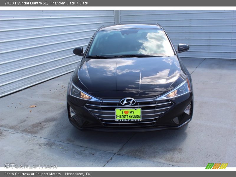 Phantom Black / Black 2020 Hyundai Elantra SE