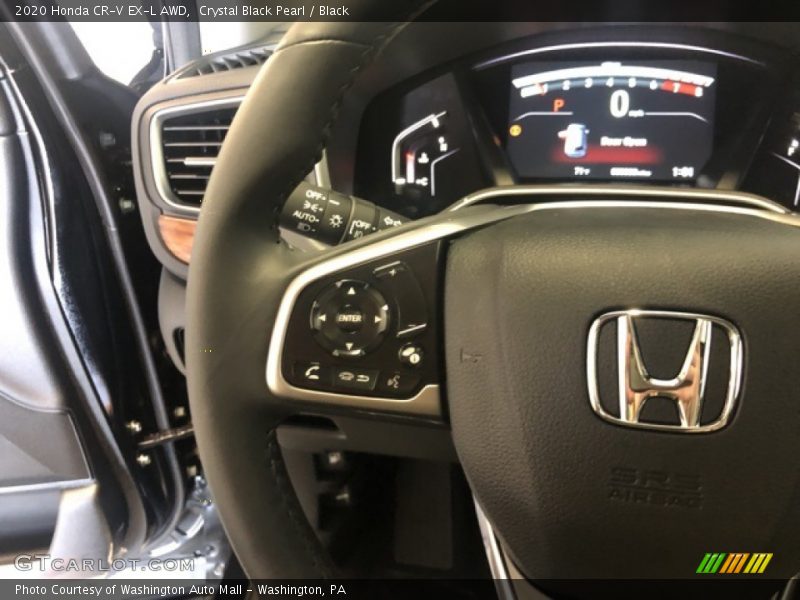 Crystal Black Pearl / Black 2020 Honda CR-V EX-L AWD