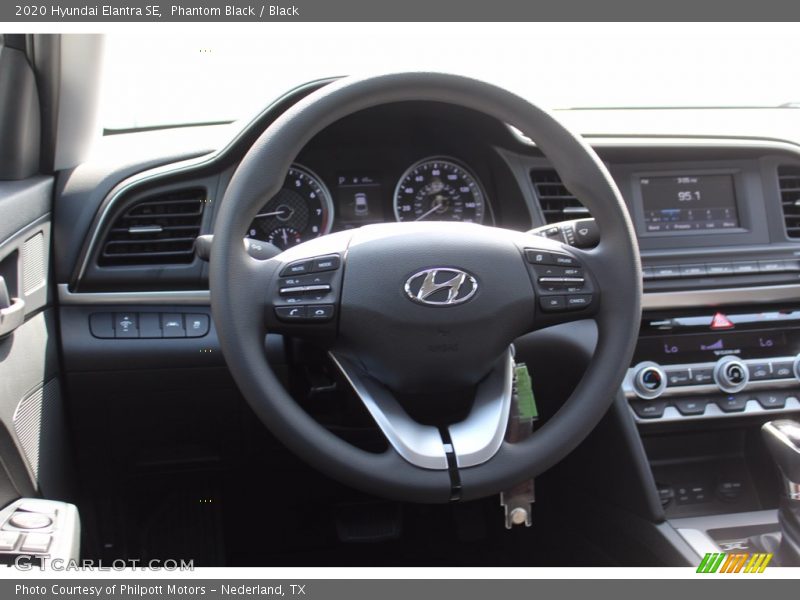 Phantom Black / Black 2020 Hyundai Elantra SE