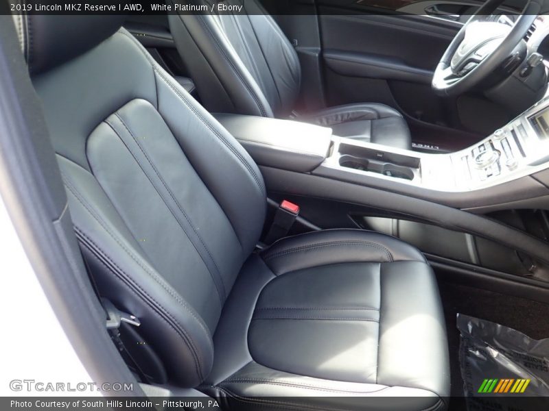 White Platinum / Ebony 2019 Lincoln MKZ Reserve I AWD