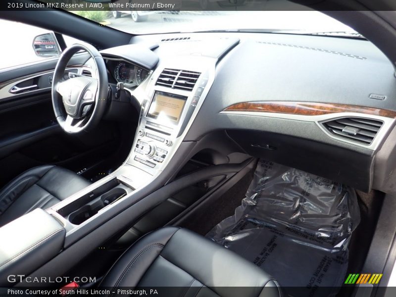White Platinum / Ebony 2019 Lincoln MKZ Reserve I AWD