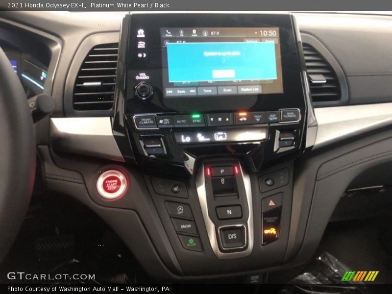 Platinum White Pearl / Black 2021 Honda Odyssey EX-L