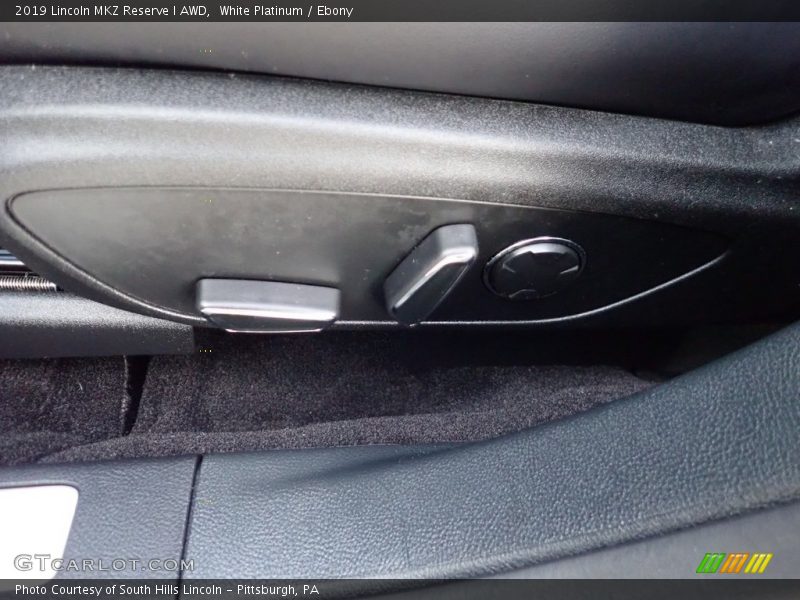 White Platinum / Ebony 2019 Lincoln MKZ Reserve I AWD