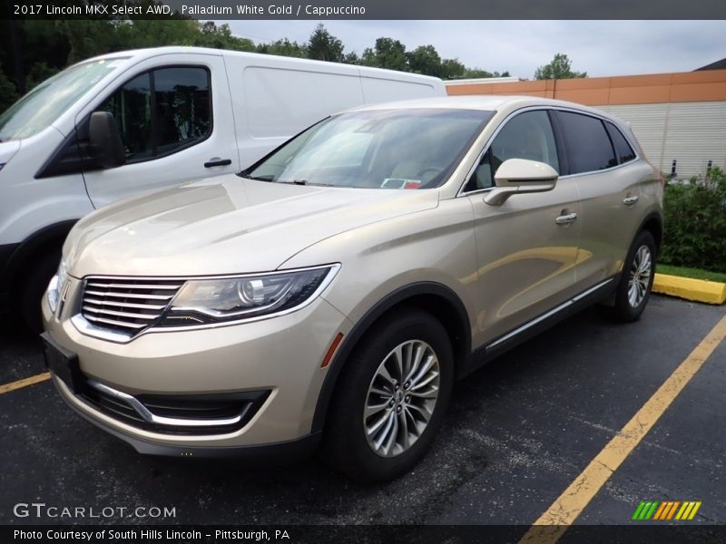 Palladium White Gold / Cappuccino 2017 Lincoln MKX Select AWD