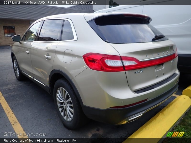 Palladium White Gold / Cappuccino 2017 Lincoln MKX Select AWD