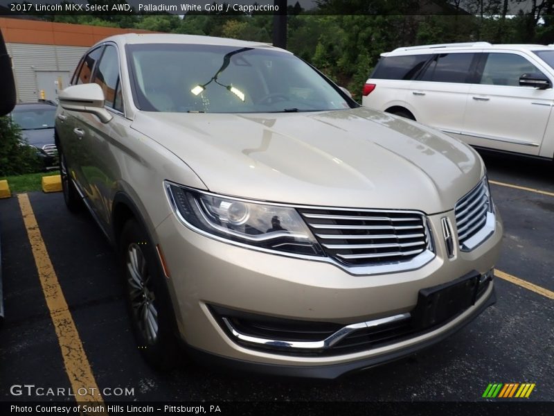 Palladium White Gold / Cappuccino 2017 Lincoln MKX Select AWD