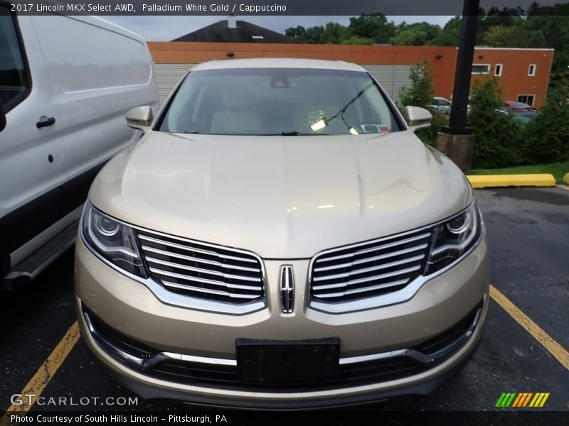 Palladium White Gold / Cappuccino 2017 Lincoln MKX Select AWD