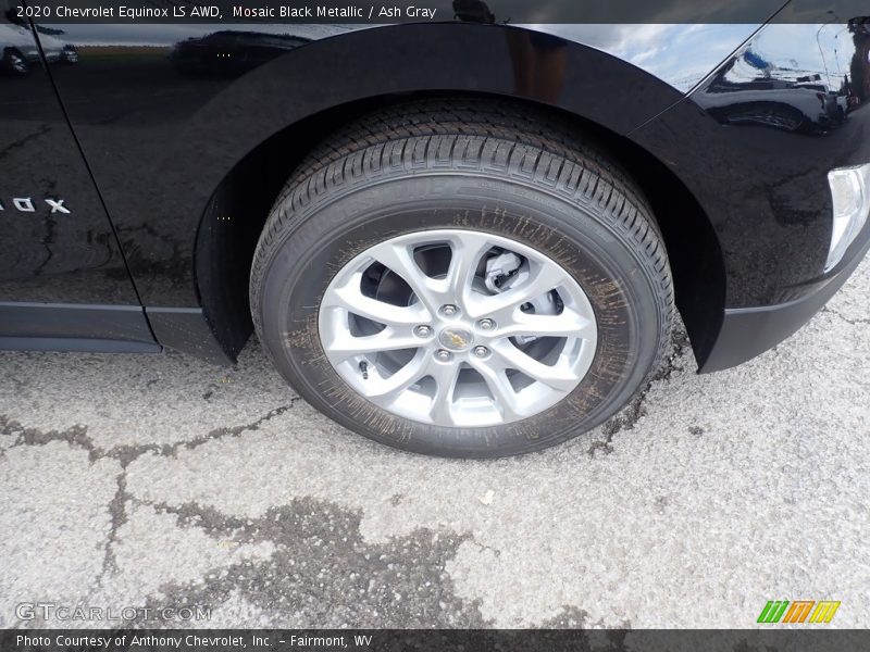 Mosaic Black Metallic / Ash Gray 2020 Chevrolet Equinox LS AWD