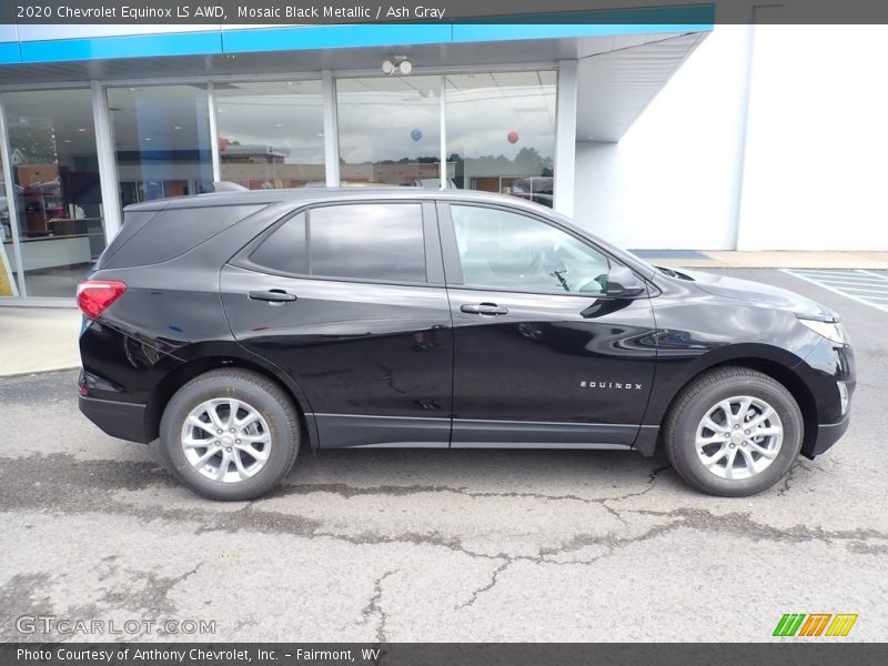 Mosaic Black Metallic / Ash Gray 2020 Chevrolet Equinox LS AWD