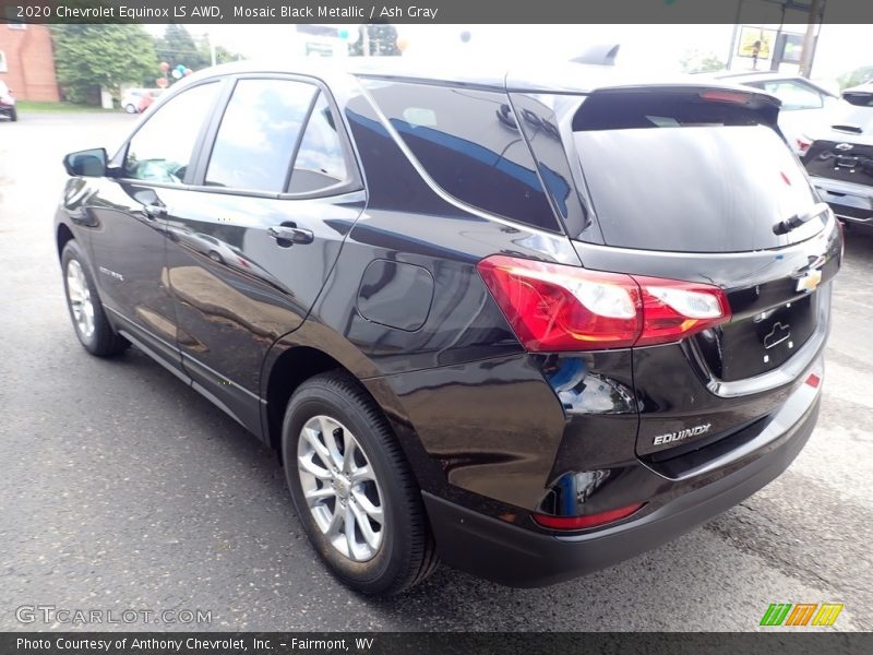 Mosaic Black Metallic / Ash Gray 2020 Chevrolet Equinox LS AWD