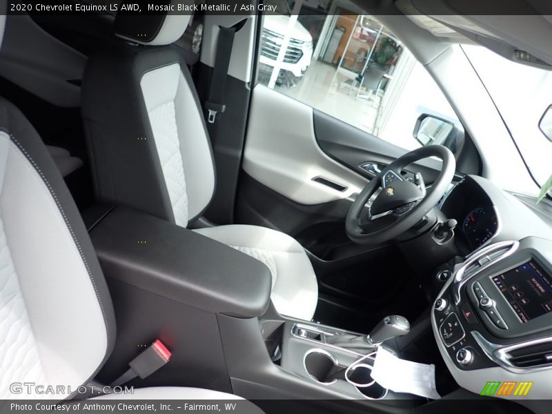Mosaic Black Metallic / Ash Gray 2020 Chevrolet Equinox LS AWD