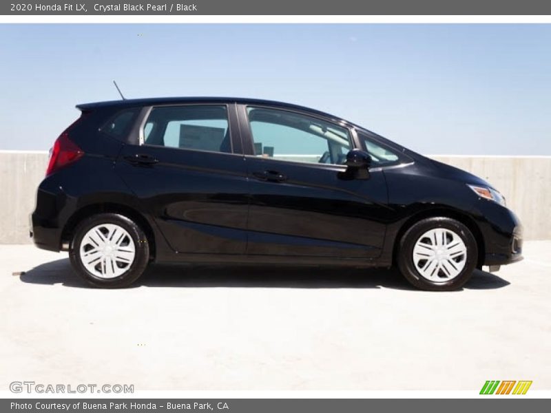 Crystal Black Pearl / Black 2020 Honda Fit LX
