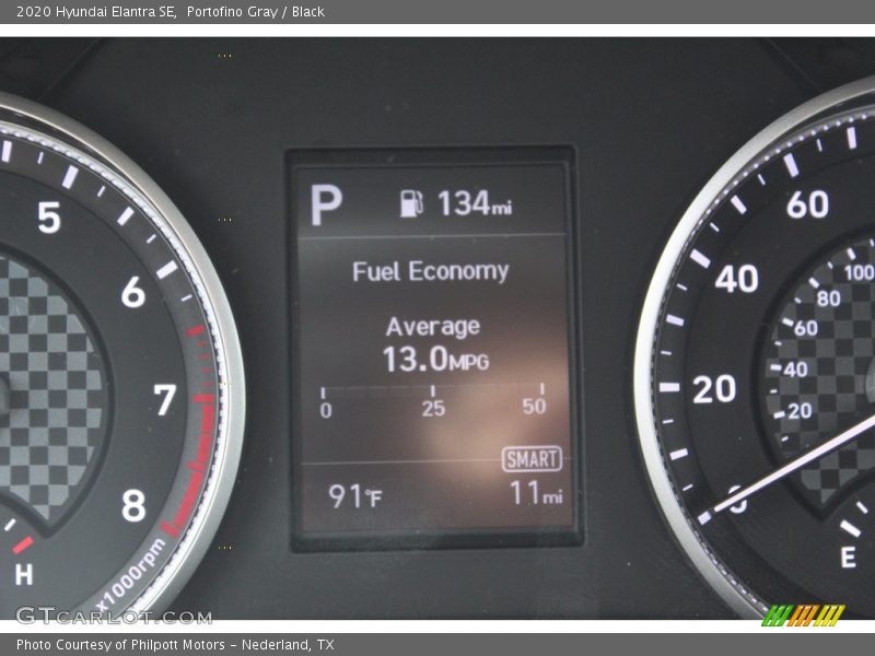 Portofino Gray / Black 2020 Hyundai Elantra SE