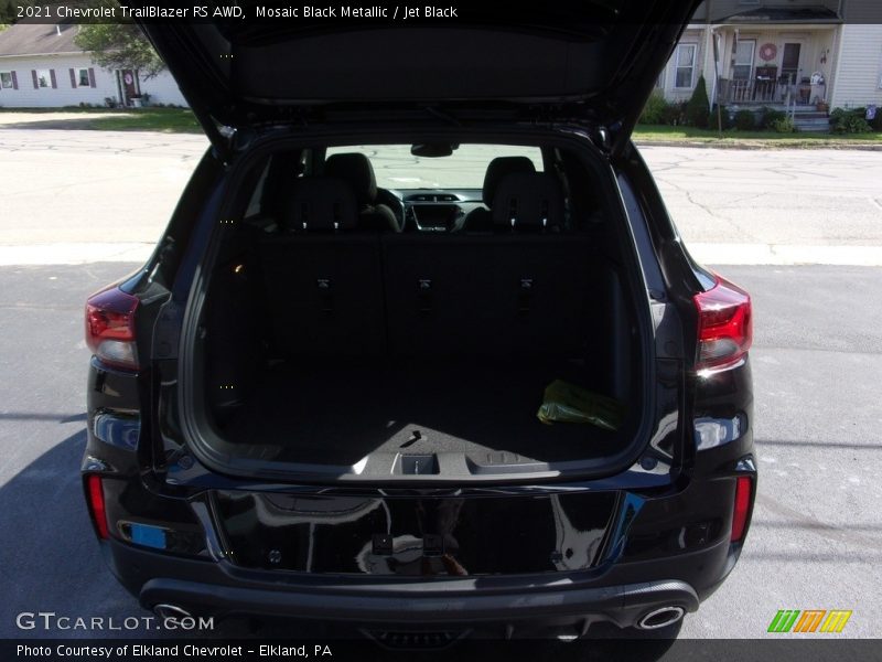 Mosaic Black Metallic / Jet Black 2021 Chevrolet TrailBlazer RS AWD