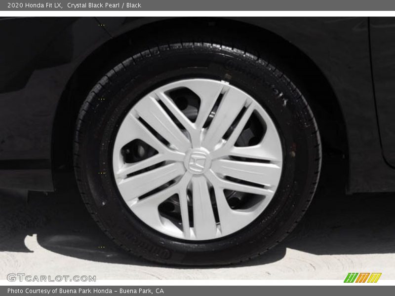 Crystal Black Pearl / Black 2020 Honda Fit LX