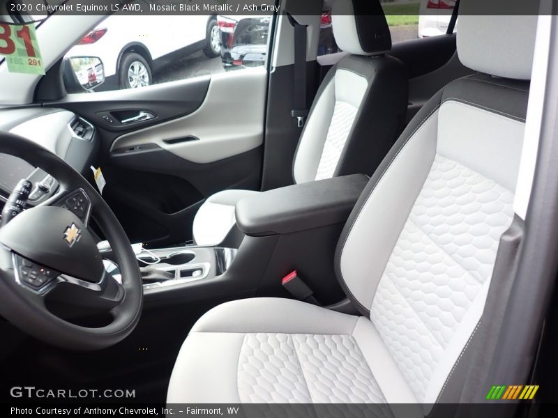 Mosaic Black Metallic / Ash Gray 2020 Chevrolet Equinox LS AWD