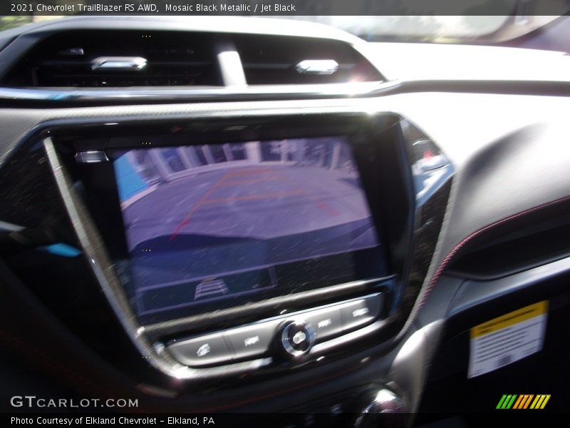 Mosaic Black Metallic / Jet Black 2021 Chevrolet TrailBlazer RS AWD