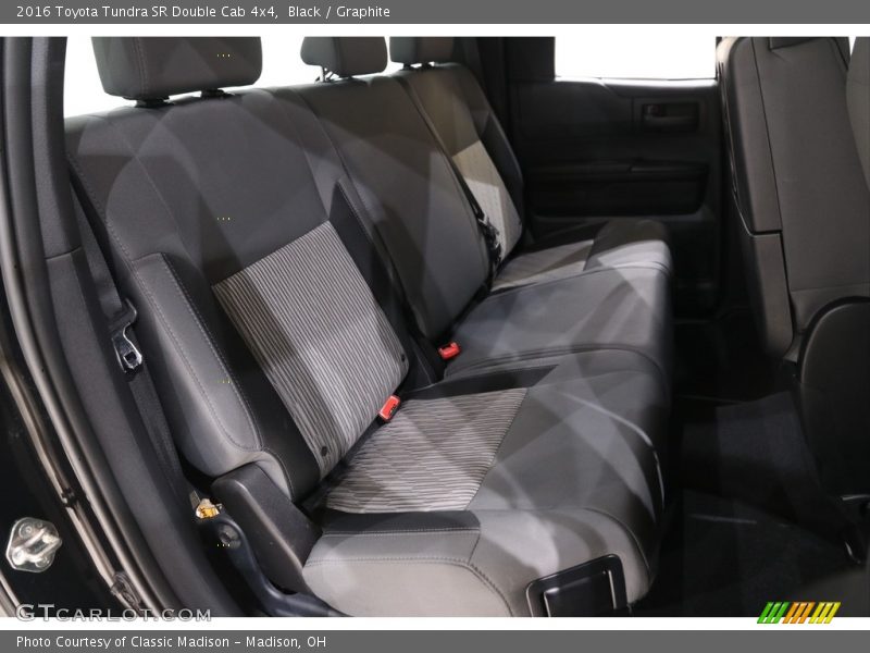 Rear Seat of 2016 Tundra SR Double Cab 4x4