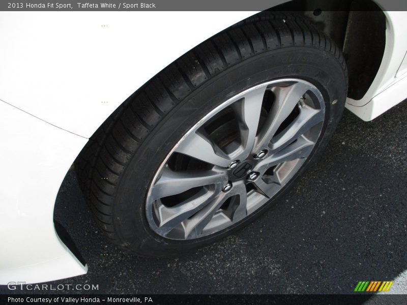 Taffeta White / Sport Black 2013 Honda Fit Sport