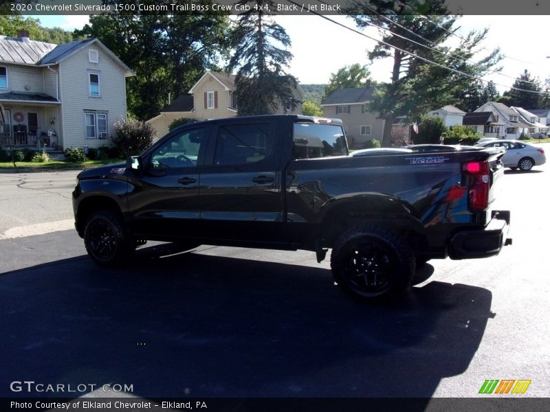 Black / Jet Black 2020 Chevrolet Silverado 1500 Custom Trail Boss Crew Cab 4x4