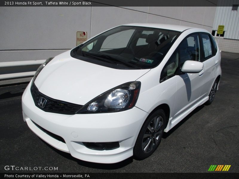 Taffeta White / Sport Black 2013 Honda Fit Sport