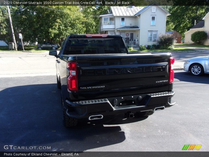 Black / Jet Black 2020 Chevrolet Silverado 1500 Custom Trail Boss Crew Cab 4x4